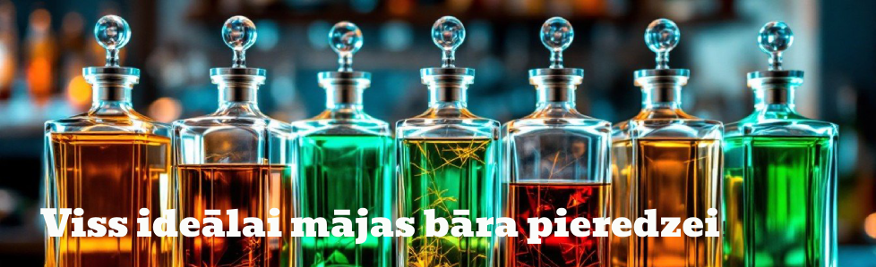 Viss ideālai mājas bāra pieredzei!
